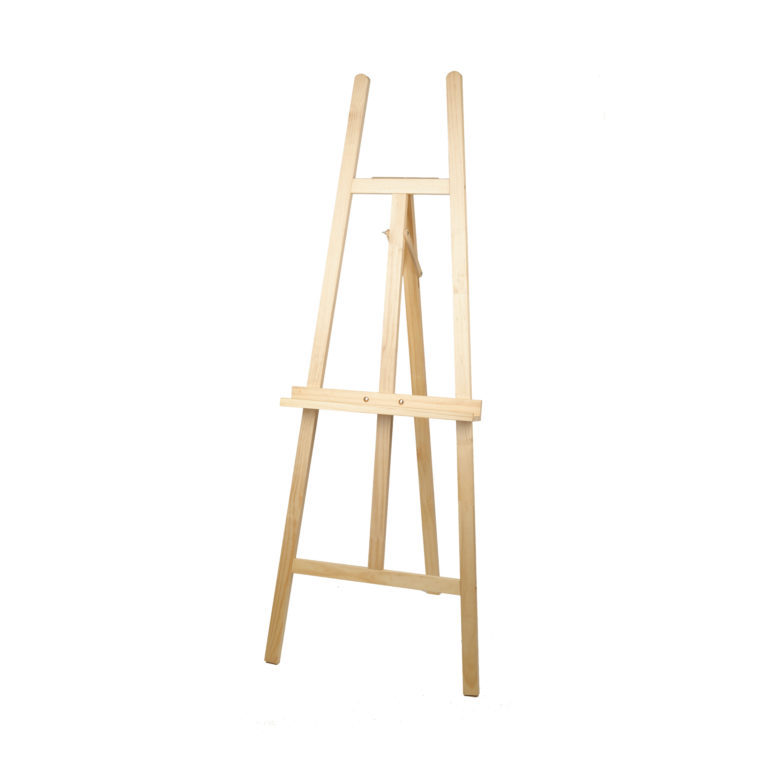 Grand chevalet de présentation bois
